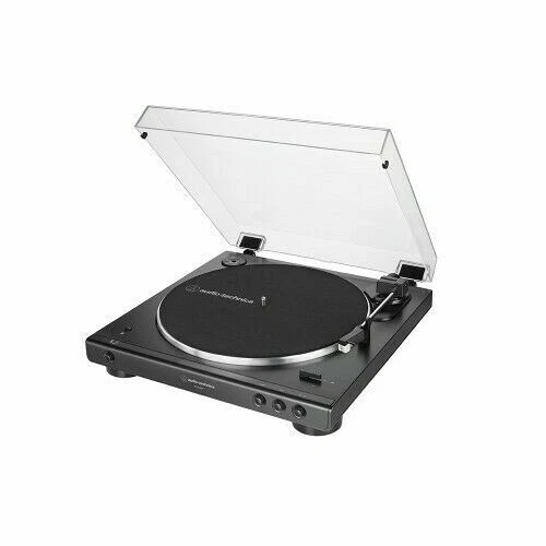 Audio Technica AT-LP60XBT Giradischi Automatico con Trazione a Cinghia - Nero