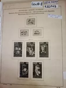EAST GERMANY- REASONABLY COMPLETELY COLLECTION FROM ( 1960- 1964) - Picture 1 of 24