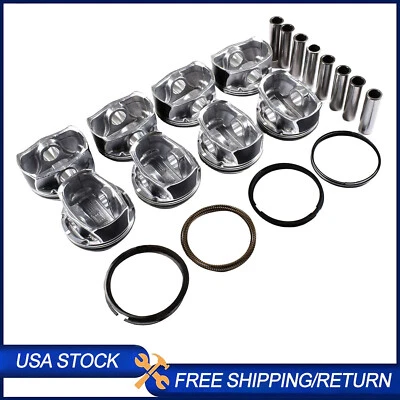 HEMI OHV Pistons & Rings Sets Fits for 2003-2006 Dodge Ram Chrysler Jeep V8 5.7L - Image 1 of 4
