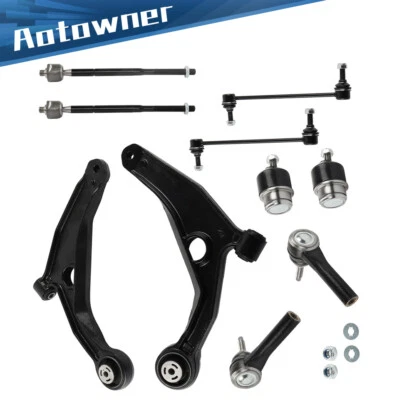 10件装适用于2009-15道奇Journey下控制臂Tierod Sway杆球接头套件 — 第 1/4 张图片