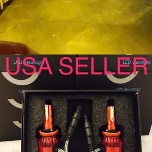 YELLOW H8 3K LED Fogs Light Conversion Bulbs Fit Honda Accord 2013 2014 2015 Fog - Picture 1 of 3