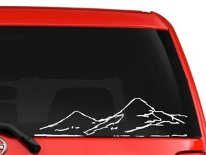 Berg Ararat, Bibel, Religion, Noah, Armenien, Silhouette Artwork Aufkleber Sticker 8" - Bild 1 von 1