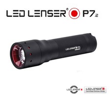 LED LENSER P7.2 TORCH FLASHLIGHT BLACK Lampes Torche