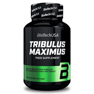 TRIBULUS MAXIMUS 90 Tabletten Maximale Kraft, Testo-Booster für Muskel & Libido - Bild 1 von 4