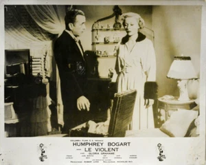 Humphrey Bogart IN A LONELY PLACE Nicholas Ray 1950 FRENCH LOBBY CARD 12"x10" - Picture 1 of 1