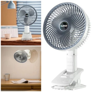 Mini Grow Ventilator mit Clip Klemme + Standfuß Clipventilator für Grow Zelt Box - Bild 1 von 17