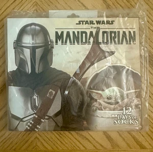 The Mandalorian Star Wars 12 Giorni di Calze Confezione Regalo 4 Taglio Crew 8 Taglio Basso - Foto 1 di 7