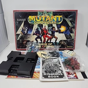 Mutant Chronicles Siege of the Citadel 1993 Pressman *Incomplete* READ Unpunched - Picture 1 of 12