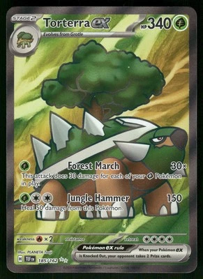 Torterra ex 185/162 SV05: Temporal Forces Pokemon - Image 1 of 2