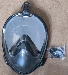 Full Face Snorkel Mask with Upgraded Breathing System, SM/MED - NEVER USED - Picture 1 of 3