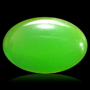 1.42 ct Resplendent Oval Cabochon Shape (10 x 7 mm) Green Opal Natural Gemstone - Picture 1 of 1