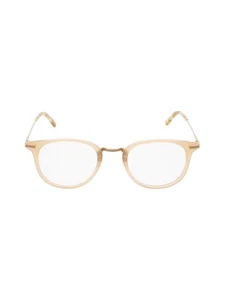 Garret Leight Kinney Combo Montatura da Vista colore Champagne BN-BS 47/26 - Picture 1 of 4