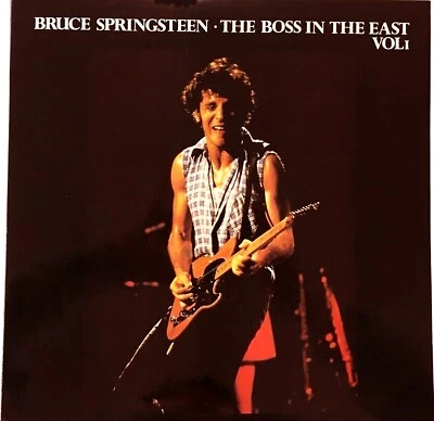 SPRINGSTEEN "The Boss in the East" rare 1980's Japan only 2Lp w/pic labels - Image 1 of 3