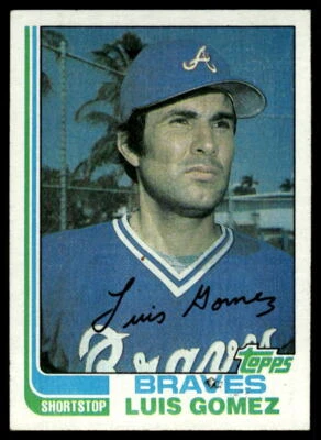 1982 Topps #372 Luis Gomez - Image 1 of 2