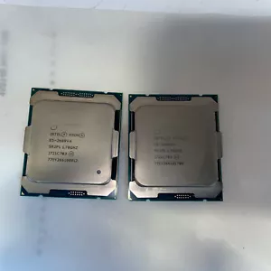 Pair of ~ Intel SR2P1 Xeon E5-2609 v4 1.7GHz 8 Core 20MB LGA2011-3 CPU Processor - Picture 1 of 1