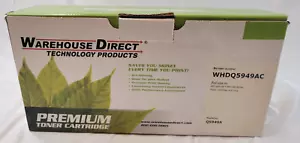 Warehouse Direct WHDQ5949AC Premium BLACK Toner Cartridge for HP Q5949A - Picture 1 of 5