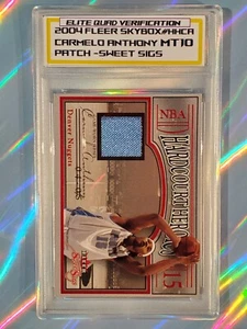 2004 Fleer Carmelo Anthony Patch Karte - Bild 1 von 2