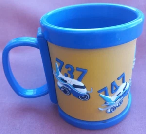 Tazza tazza caffè plastica aereo Boeing 777 787 767 747 737 rara - Foto 1 di 4