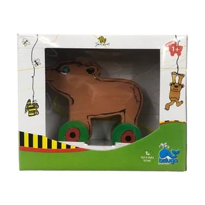 Janosch Nachzieh-Bär Holzspielzeug Nachziehtier Ziehtier Holz Spielzeug Tier - Bild 1 von 6