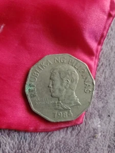 1984 PHILIPPINES 2 PISO Andres Bonifacio/Coco Nucifera CIRCULATED COIN - Picture 1 of 4