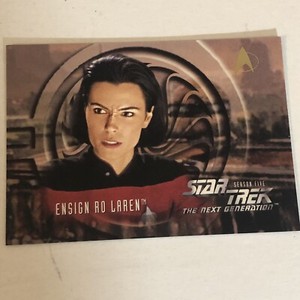 Star Trek The Next Generation Trading Card Season 5 #523 Michelle Forbes