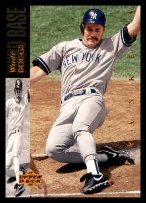 1994 Upper Deck #112 Wade Boggs New York Yankees - Image 1 of 2