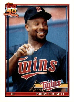 S5R9: 1991 Topps Baseball Cards  (#'s 292-591) Nm-Mint - Image 1 of 3