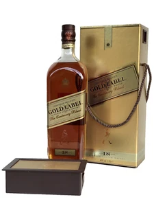 Johnnie Walker Gold Label HUGE 1.75 LITRE Birthday/Wedding/Corporate Gift-Rare!! - Picture 1 of 13