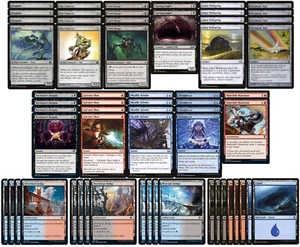 Tier 1 Grixis Affinity Pauper Deck - Red Blue Black - Powerful - 60 Card MTG!!! - Picture 1 of 1