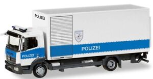 MERCEDES BENZ Atego porteur caisse rigide 4x2 police de Hamburg, HER093538, é...