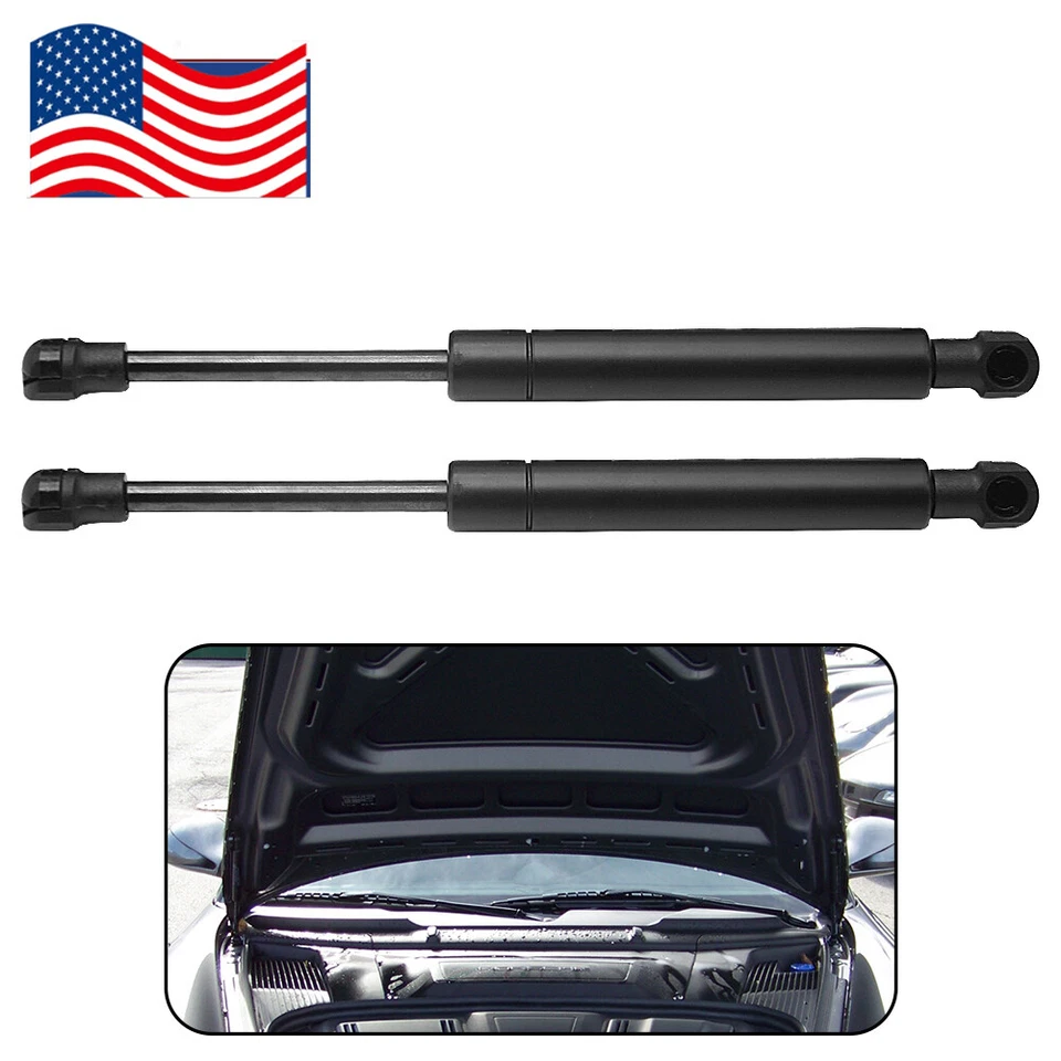 Front Hood Gas Spring Struts Lift Support Shock Damper For 1998-2013 Porsche 911 - Image 1 of 4