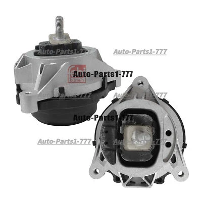 2Pcs FEBI Pair Front Engine Mount For BMW Series 1 3 F30 F31 F35 F80 328i 428i - Image 1 of 4