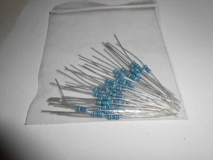 50 Stück Widerstand, 1,1kΩ,  Metallfilm. 0,4 W, Bauform 0207, lose in Polybag - Bild 1 von 2