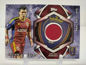 JAVIER MORALES GameUsed Relic 2014 Topps MLS Soccer JERSEY KIT-AS Real Salt Lake - Picture 1 of 2