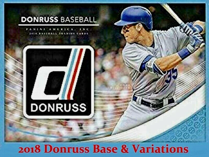 2018 Donruss Base & SP Variations Singles - Image 1 of 1