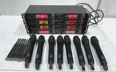 Sennheiser EM 2050 Dual Receiver, KSM 2000XP Handheld freq. 516-558MHz (One)THS - Image 1 of 4