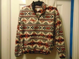 Chaqueta de lana sin límites talla S 3-5 estampado geométrico - Imagen 1 de 4