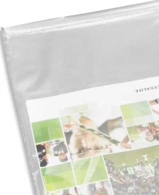  Clear View ULINE Auto-Sellado Poli Mailer, 9" W x 12" L Paquete 500 Foto 1 de 3