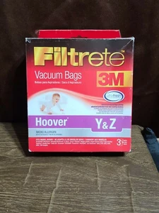3M Filtrete Hoover Y und Z Staubsaugerbeutel, 3er Pack Neu im Paket 64702A, 64702Q - Bild 1 von 10