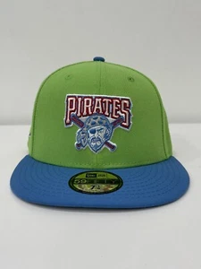 Pittsburgh Pirates New Era 59Fifty MLB Quarter Water Fitted Hat Cap Size 7 1/8 - Picture 1 of 4