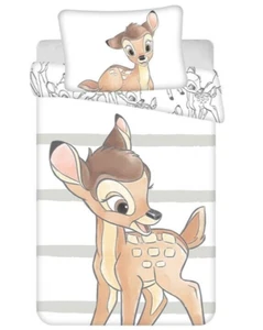 Disney Bambi Kleinkind Bettwäsche 100% Baumwolle Kinderbett Bett Wende - Bild 1 von 2