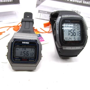 SKMEI 1278 and 1123 Wristwatch Digital LED Alarm Watches NWT - Picture 1 of 10