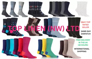 Top Leinen (NW) Ltd Unisex Socken Shop Diabetiker sanfte Griffsocken 6-11UK/39-45EU - Bild 1 von 14