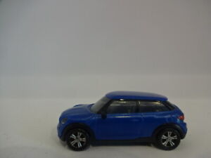 Miniatur / BMW MIni / Paceman / Blaues Auto - 40 mm