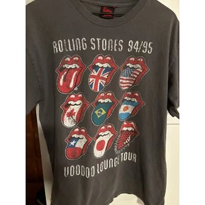 The Rolling Stones 94/95 VooDoo Lounge Tour t-shirt Gray -Large - Picture 1 of 5