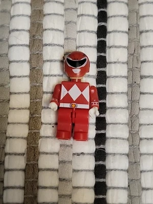 Minifigura de ladrillo Moko Bricks SABANS POWER RANGERS LEGO RANGER rojo Foto 1 de 3
