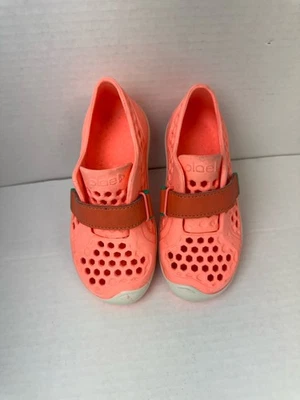 Zapatos Plae Water Talla 10 Niños Mimo Naranja/Rosa Sin Cordones Niñas Verano Playa Informales Foto 1 de 4