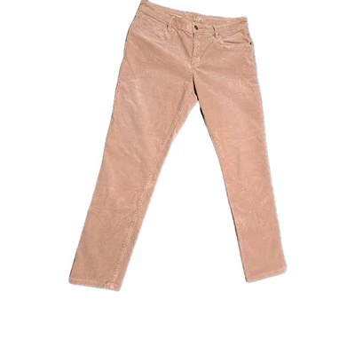 Pantalones de pana Ann Taylor LOFT para mujer 8/29 rosa rosa relajado ajustados Foto 1 de 4