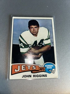 1975 Topps - John Riggins #313 - Imagen 1 de 2