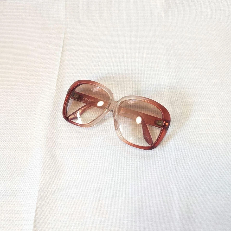 Gafas de sol raras GIVENCHY naranja/claras hechas en Francia Foto 1 de 4